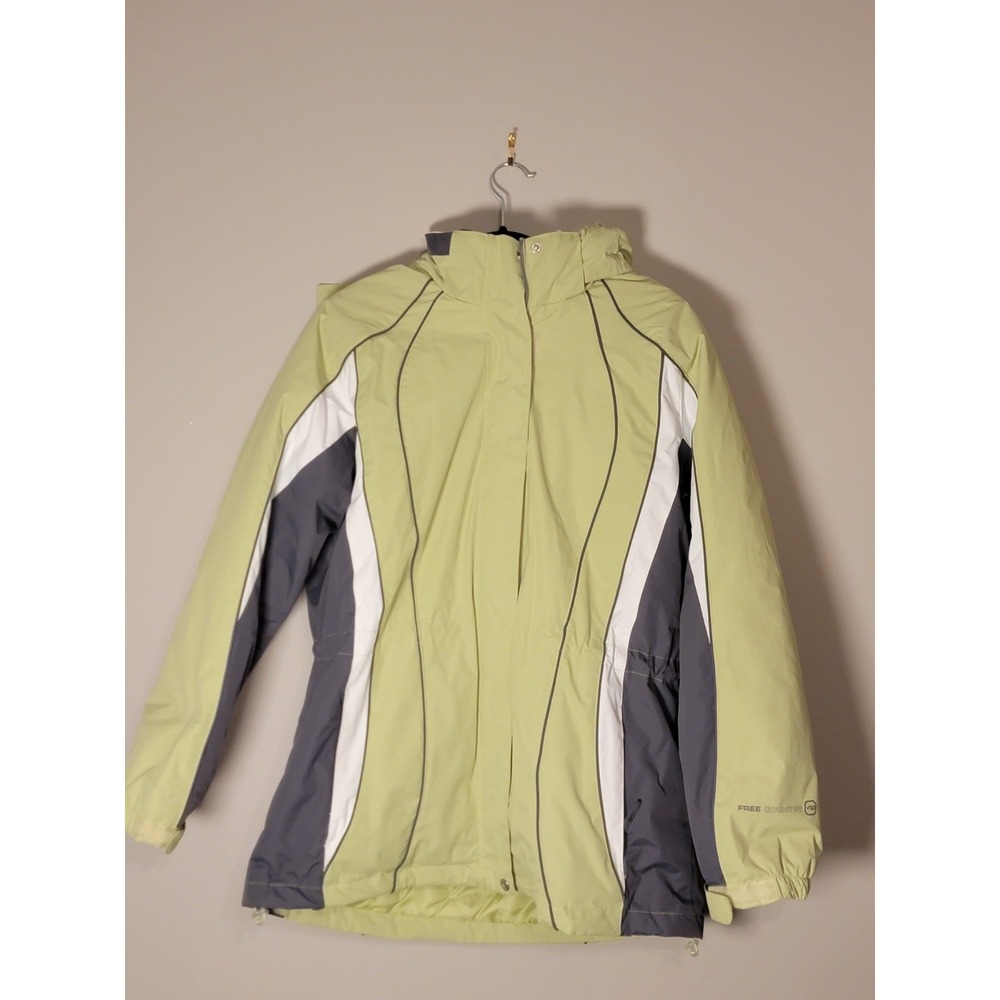 Women's LARGE Free Country Radiance jacket‎ With Removable Fleece Liner!